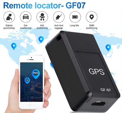 Mini GPS Tracker - GF07 Mini Smart GPS Real-Time Tracking Locator Magnetic