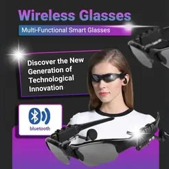 Bluetooth Smart Polarized Sunglasses (All in One: Bluetooth, Headphone, Mic, UV Protection, Make & Receive Phone Calls)